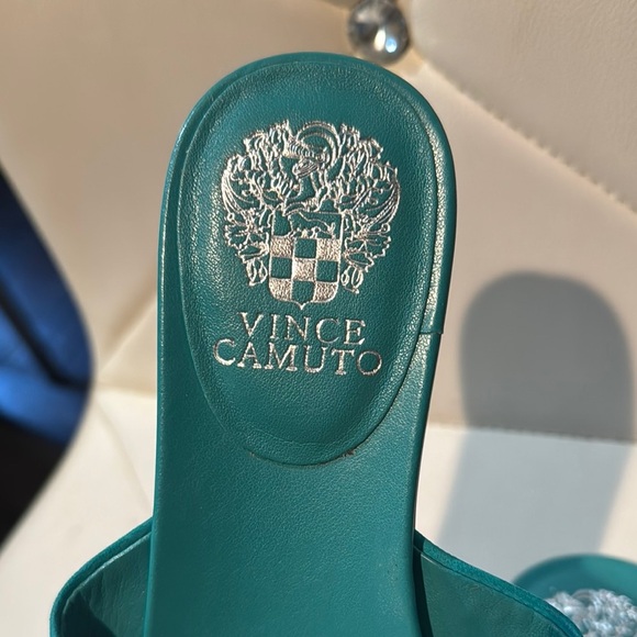 Vince Camuto Blue Crossover Sandals - Picture 4 of 4